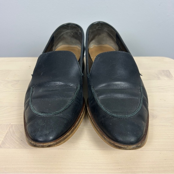 EVERLANE The Modern Loafer Black Leather‎ Size 8 Classic Career - Picture 2 of 7